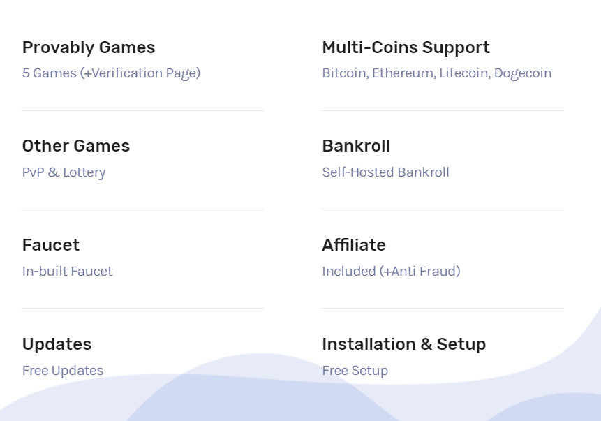 cryptocurrency gambling script